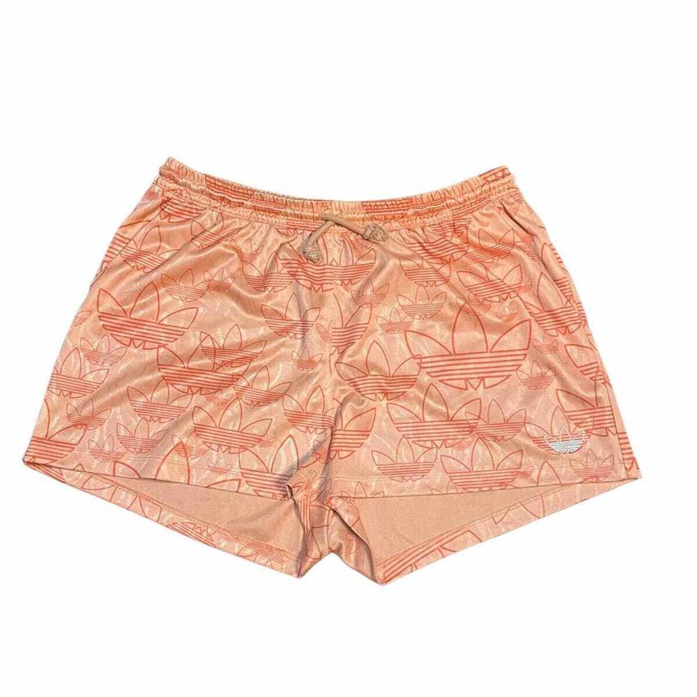 Adidas Coral Trefoil Women's Athletic Shorts Large